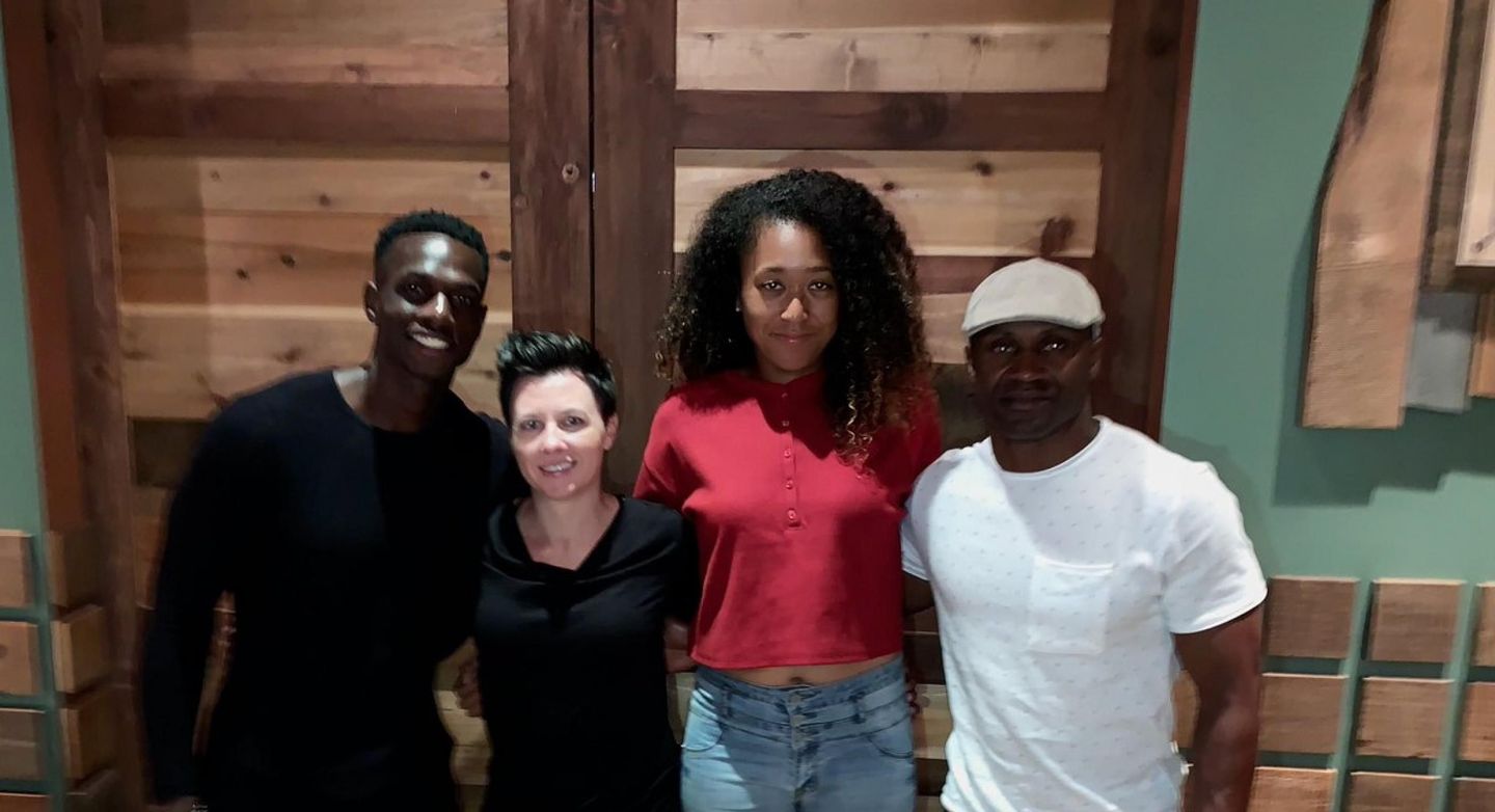 Ahead of the BNP Paribas Open, Naomi Osaka announced Jermaine Jenkins - Venus Williams' former hitting partner - as her new coach. (Naomi Osaka/Twitter)