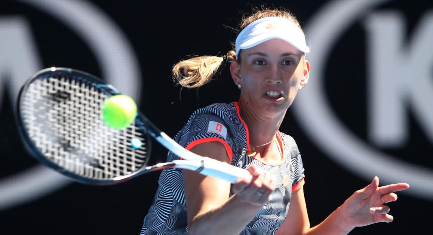 Taylor, for his part, would end up with 2018 Australian Open semifinalist Elise Mertens (Getty)