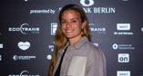 Before taking on Victoria Azarenka in the first round on Tuesday, Maria Sakkari stopped by the party.