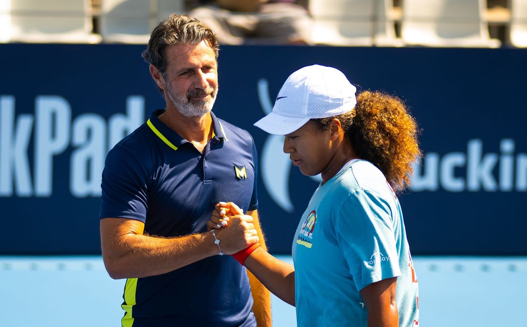 Naomi Osaka Patrick Mouratoglou Bejing 2024