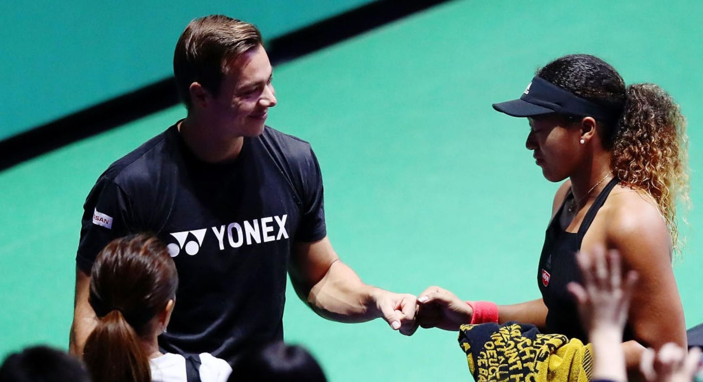 Fresh off a second Grand Slam victory, WTA World No.1 Naomi Osaka announced the shock end of her partnership with Sascha Bajin (Getty)