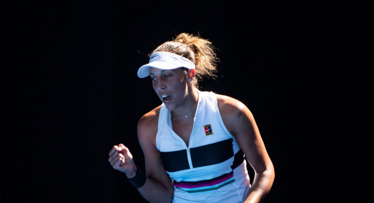 After splitting from Lindsay Davenport last June and trialling David Taylor afterwards, Madison Keys ended up hiring Jim Madrigal, the former coach of ATP player Tennys Sandgren, in December (Getty)