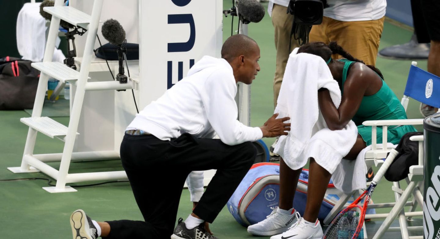 Kamau Murray's absence from Sloane Stephens' team in Australia caused some speculation... (Getty)
