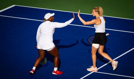 Katerina Siniakova Taylor Townsend Dubai 2025